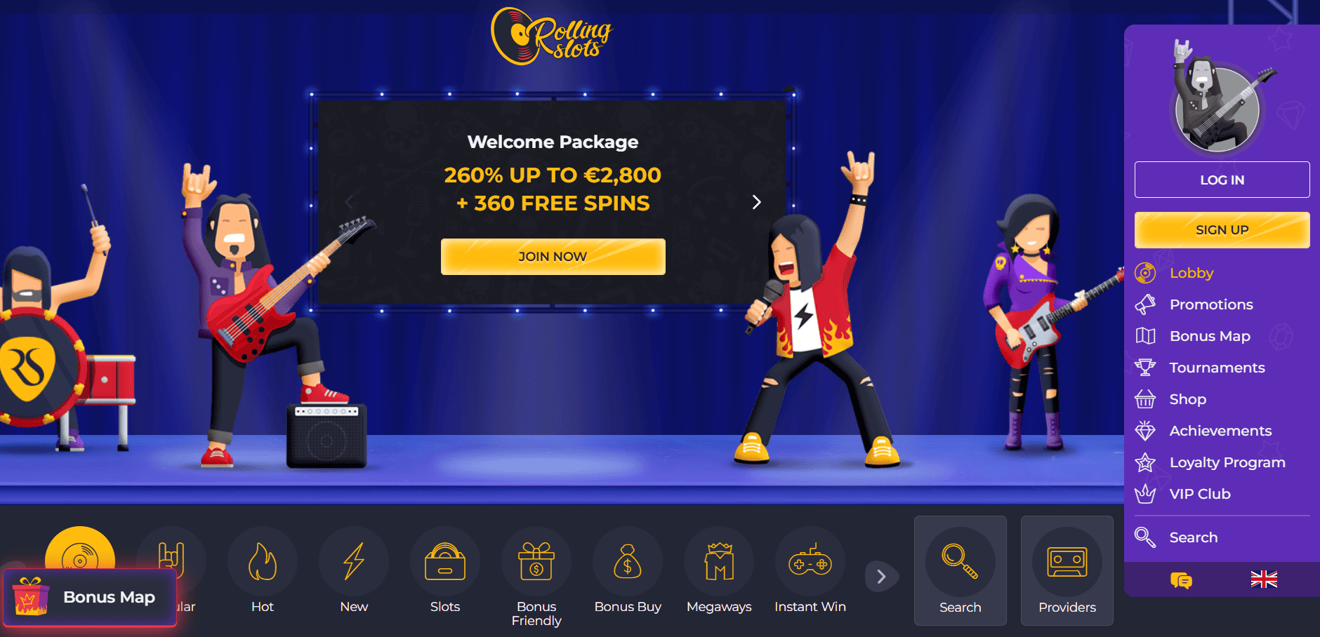 Rolling Slots Casino