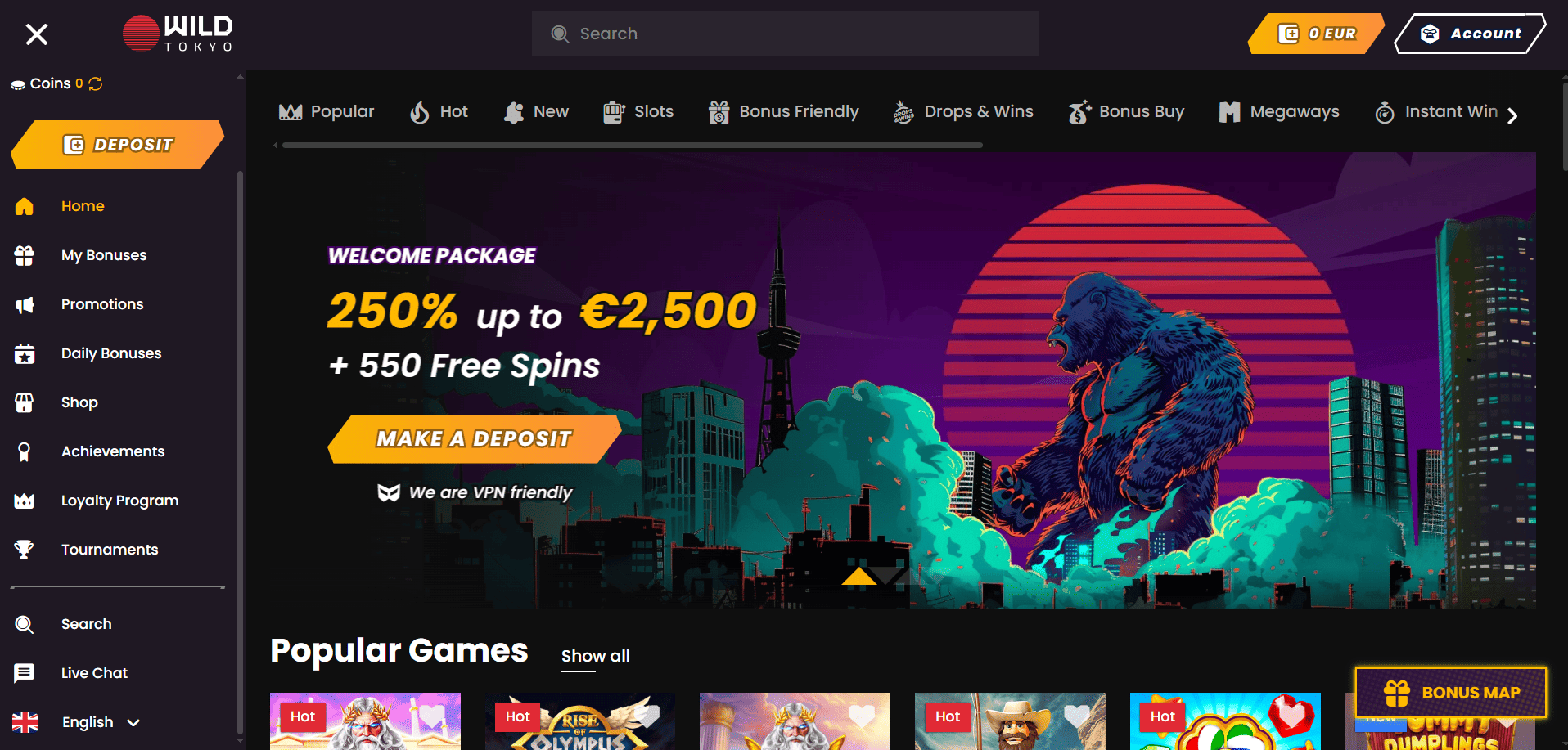 Wild Tokyo Casino